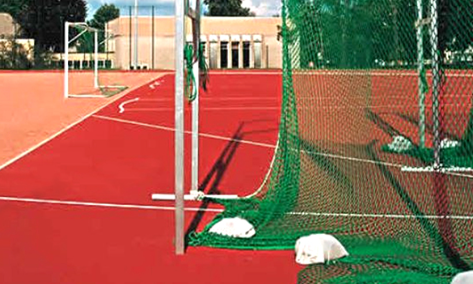 Huck Sports Net – HT Knotless Polypropylene Ball Stop Netting for Tennis, Football, Golf & Multi‑Sport Courts, Indoor/Outdoor UV‑Stabilised PP Mesh, Custom Sizes & Colours, Durable Spectator & Facility Protection